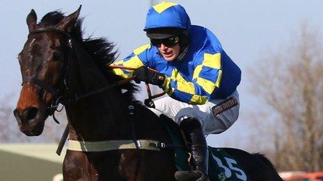 Auroras Encore ridden by Ryan Mania