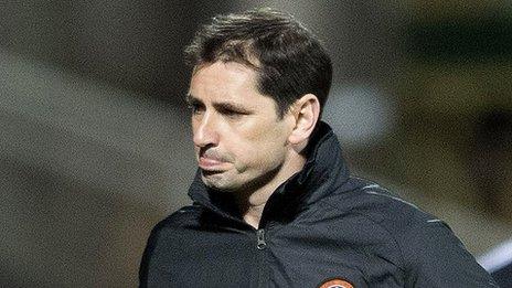 Dundee United manager Jackie McNamara