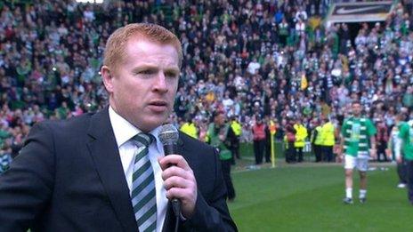 Celtic manager Neil Lennon