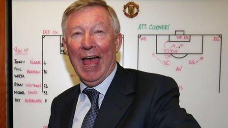 Manchester United manager Sir Alex Ferguson