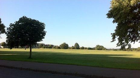 View of the Downs in Bristol