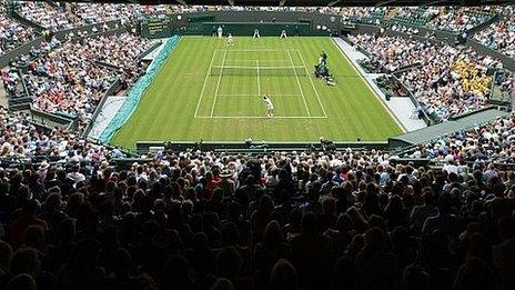 Court One at Wimbledon