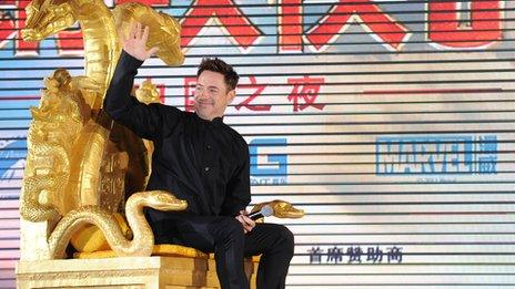 Downey Jr at the Beijing gala