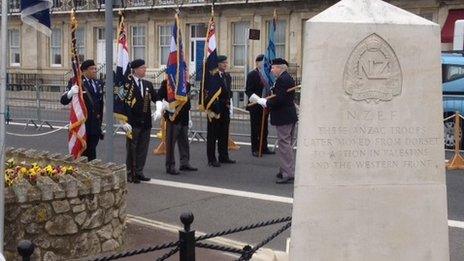 Service at Anzac Memorial