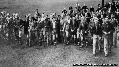 Battle of Kinder Scout Hill, April 24th 1932