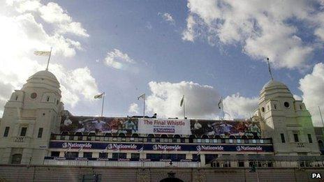 The previous Wembley Stadium