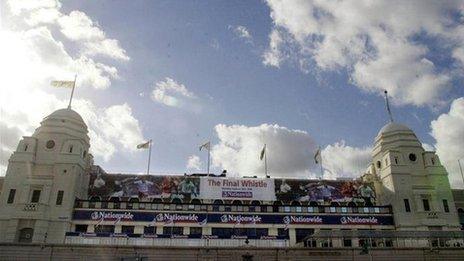 The previous Wembley Stadium