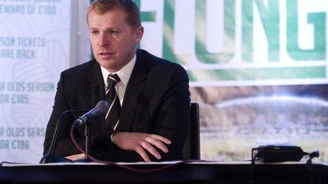 Celtic manager Neil Lennon