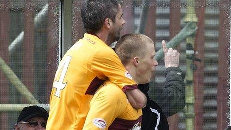 Keith Lasley and Henrik Ojamaa