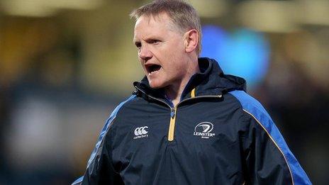 Leinster coach Joe Schmidt