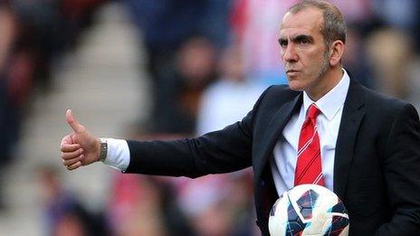 Sunderland manager Paolo Di Canio