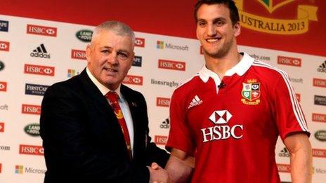 Warren Gatland, Sam Warburton