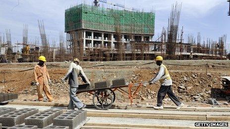 Ethiopian workers