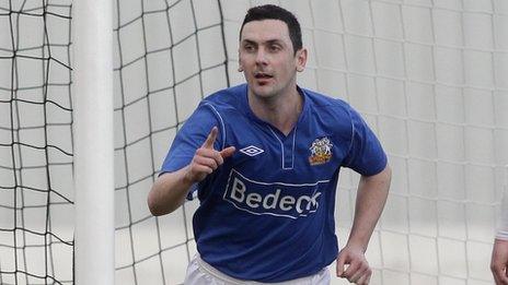 Mark Farren of Glenavon