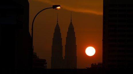 Malaysia's landmark Petronas Twin Towers