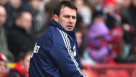 Bolton Wanderers manager Dougie Freedman