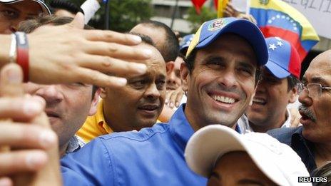 Henrique Capriles, 1 May 2013