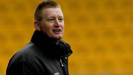 St Johnstone manager Steve Lomas