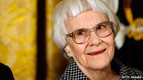 Pulitzer Prize winner and To Kill A Mockingbird Harper Lee in 2007