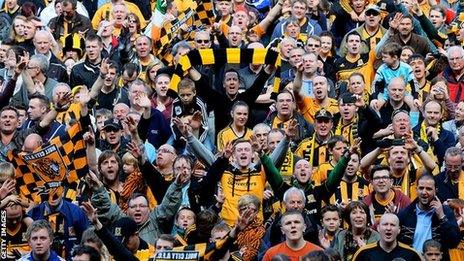 Hull City fans