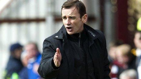 St Mirren boss Danny Lennon