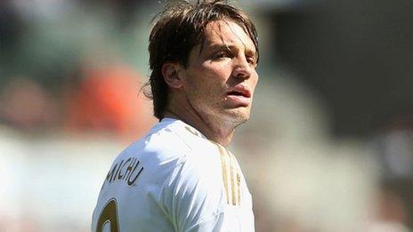 Swansea City's top scorer Michu