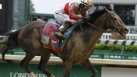 Orb, ridden by Joel Rosario