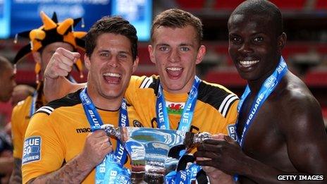 Newport County are the latest to pick up silverware this season