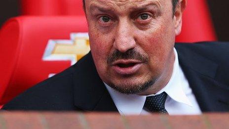 Chelsea interim manager Rafael Benitez