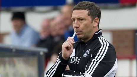 Aberdeen manager Derek McInnes