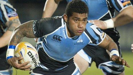 Glasgow Warriors scrum-half Niko Matawalu