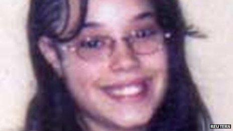 Undated handout photo of Gina DeJesus when she was 14