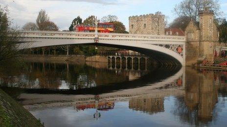 Lendal Bridge in York