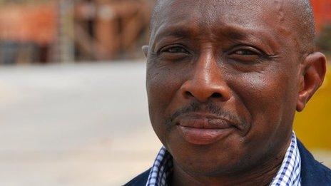 Alfred Fafali Adagbedu, owner of Seaweld Engineering