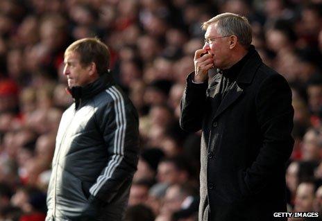 Kenny Dalglish and Alex Ferguson