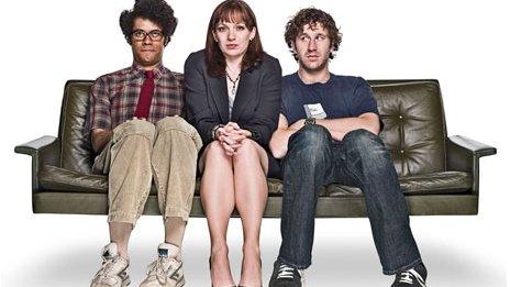 IT Crowd stars Richard Ayoade, Katherine Parkinson and Chris O'Dowd