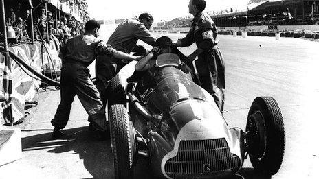 1950 British Grand Prix at Silverstone