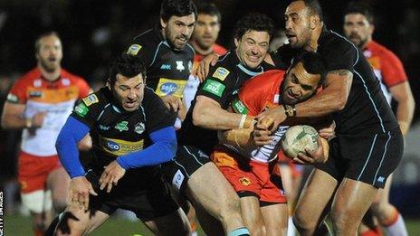 London Broncos v Catalan Dragons