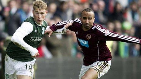 Hearts v Hibernian