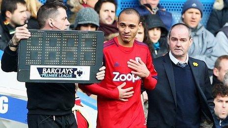 Peter Odemwingie (centre)