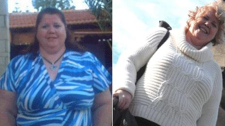 Siobhan Bernadin in 2008 (left) and 2012 (right)