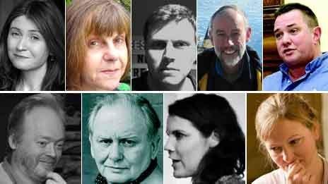 The nine writers on the 2013 Wales Book of the Year shortlist