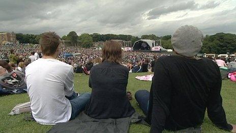 Leeds music festival, Party in the Park