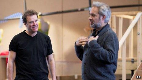 Douglas Hodge (left) and Sam Mendes