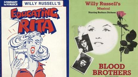 Posters for Educating Rita and Blood Brothers