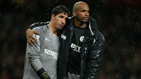 Joel Robles and Ali Al-Habsi