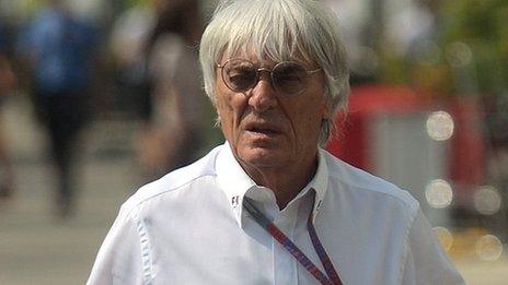 Bernie Ecclestone