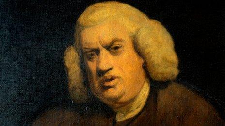 Samuel Johnson by Joshua Reynolds