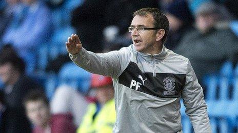 Hibernian manager Pat Fenlon