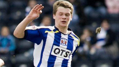 Kilmarnock defender Ross Barbour